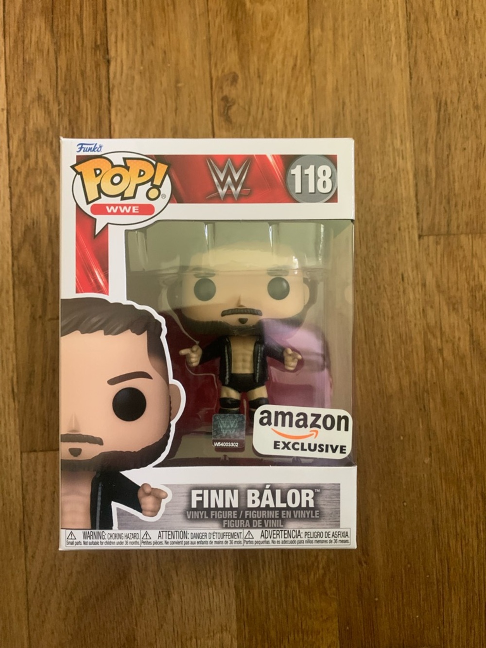 Funko Pop WWE Finn Bálor - Black, Flesh